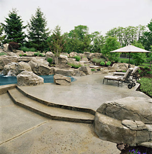 Patio Design on Concrete Patio Design   Pictures And Ideas