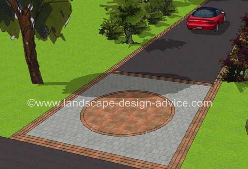Driveway Paver Apron Designs