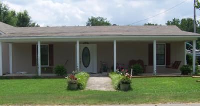 Front Yard Landscaping at Porch