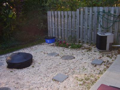 Backyard Hot Tub Location