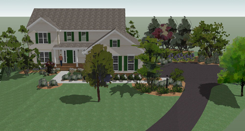 3D Landscape Design Pictures on Sketchup Garden Design
 id=51363