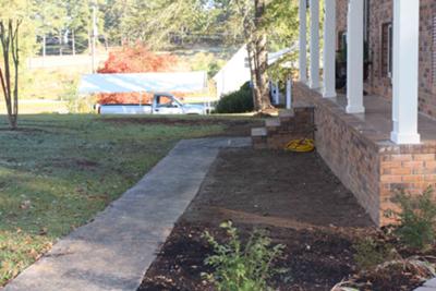 Front Planting Bed