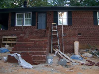 New front porch - landscaping ideas