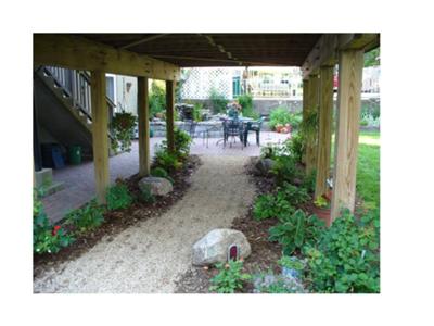 Under A Deck Garden - After