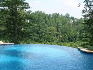swimming pool decking can be reduced by plant