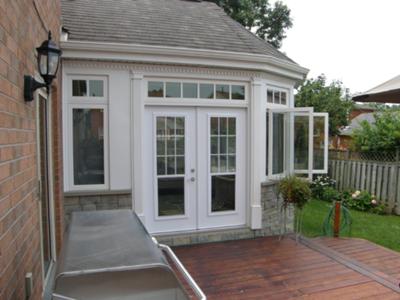 Previous Wood Deck