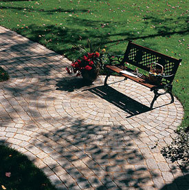 Some very nice Belgard pavers.