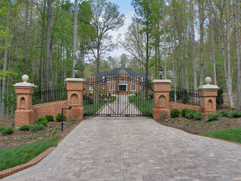 driveeway piers and columns