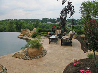 French pattern travertine.