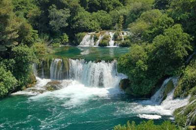 Waterfalls can be dramatic.